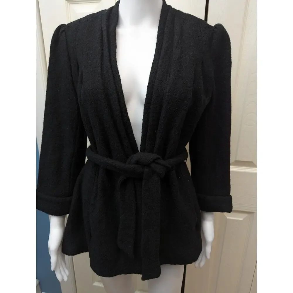 Fenn Wright Manson Cardigan Sweater Size M Womens Wool Fall Transitional Cozy